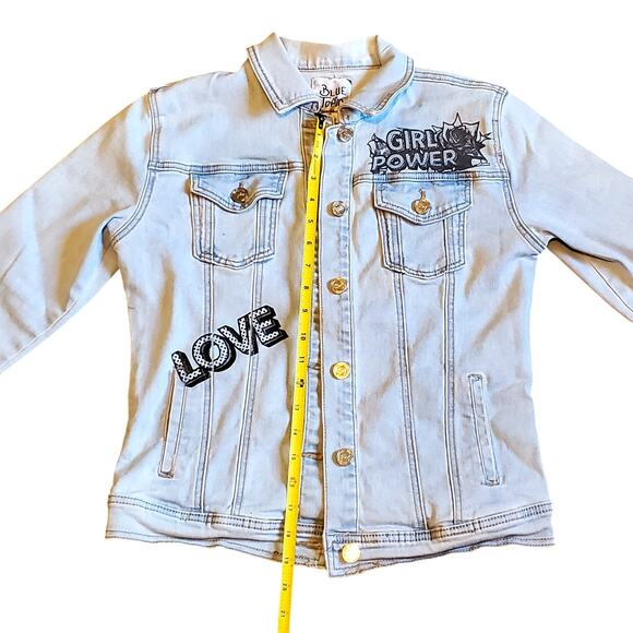 Blue Topic Denim Collection Size Medium Girl Power - Picture 3 of 11
